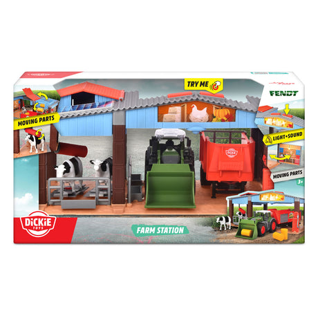 Dickie Boerderij i Fendt Tractor Play Set