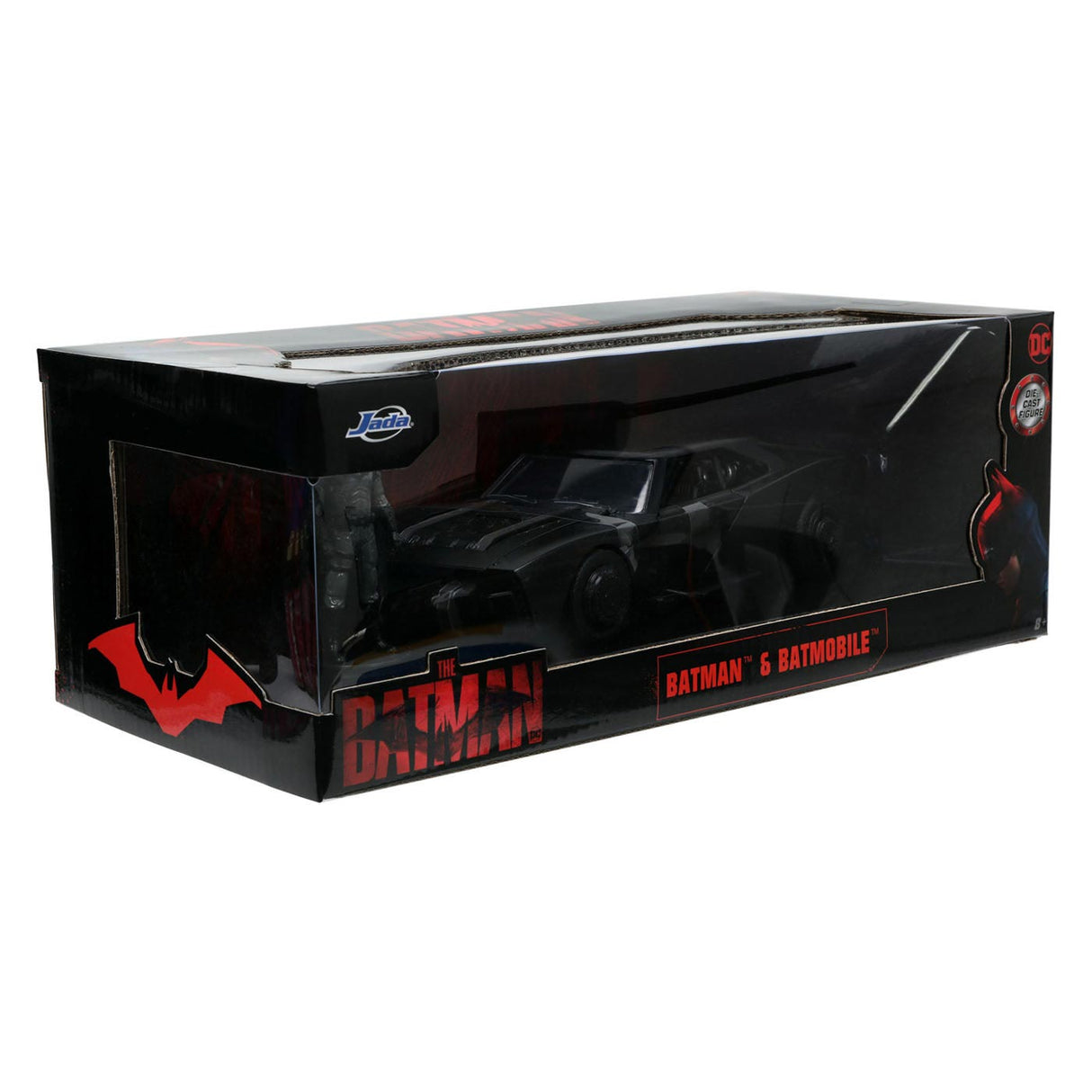 Jada Batman mit der Besetzung Batmobil Auto 1:24