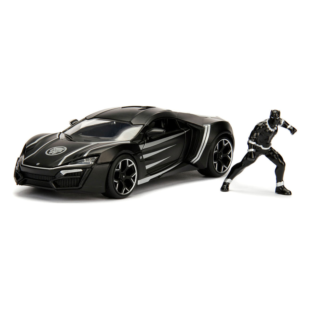 Jada Die Cast Avengers Black Panther con Auto 1:24