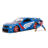 Jada Avengers Kapitän Amerika mat Auto 1:24