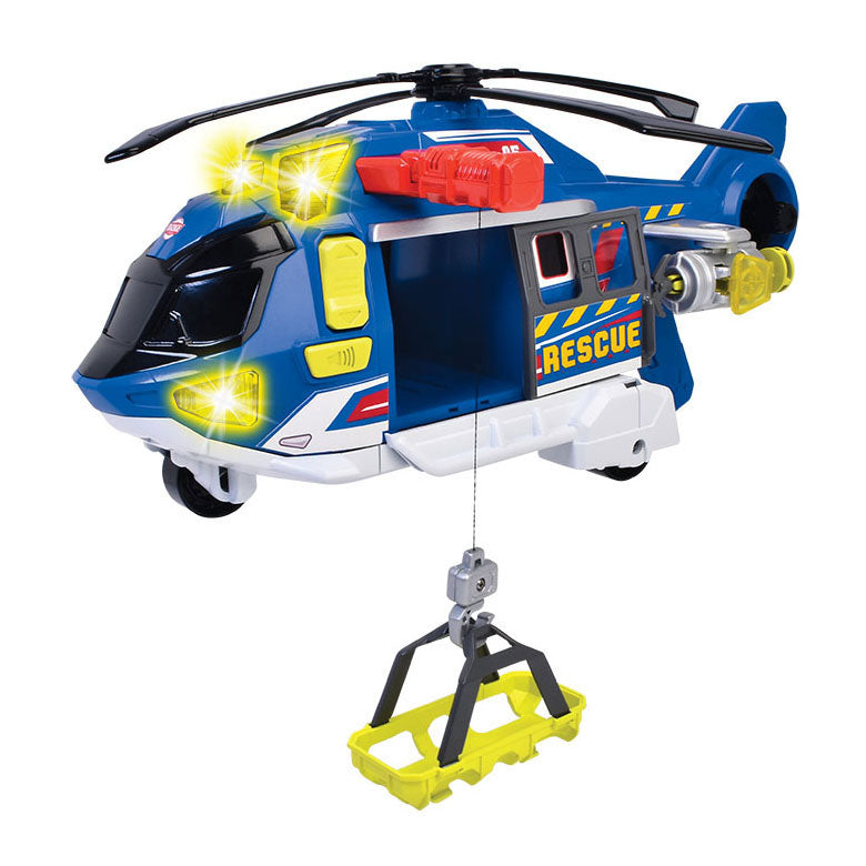 Dickie rescate helicóptero azul