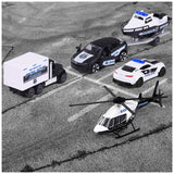 Majorette Police Force Auto's Giftpack, 4st.