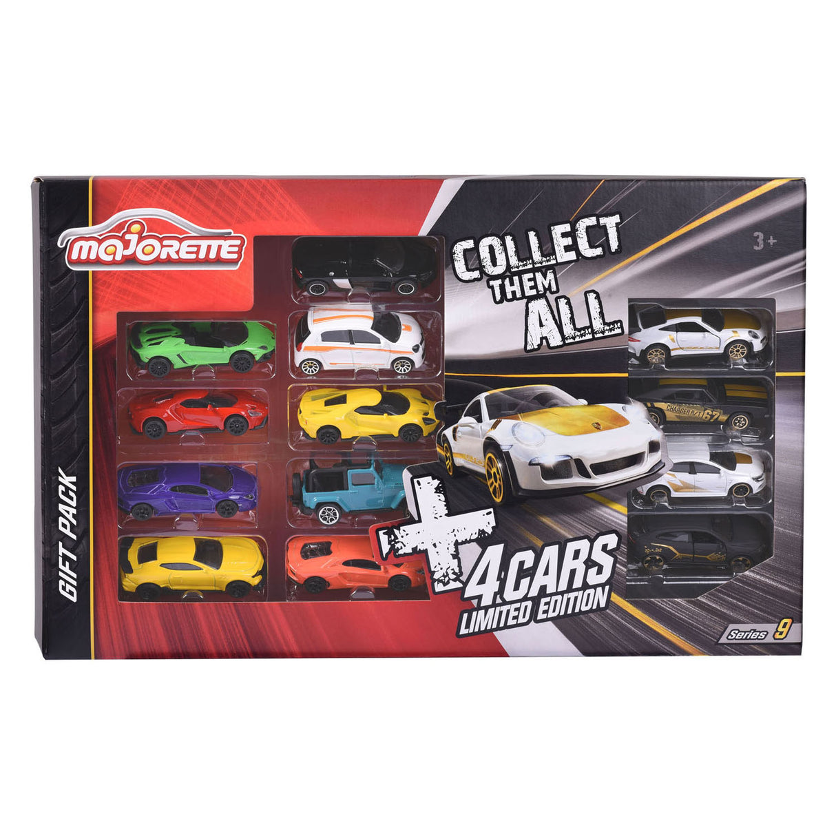 Majortette Limited Edition 9 Game Cars Giftpack, 13st.