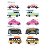 Majorette volkswagen the originals speelauto's, 5st.
