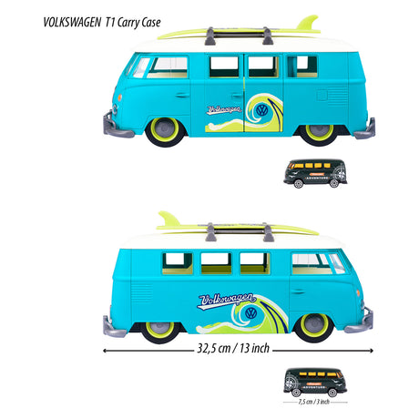 Majorette vw the originals t1 draagkoffer met 1 auto