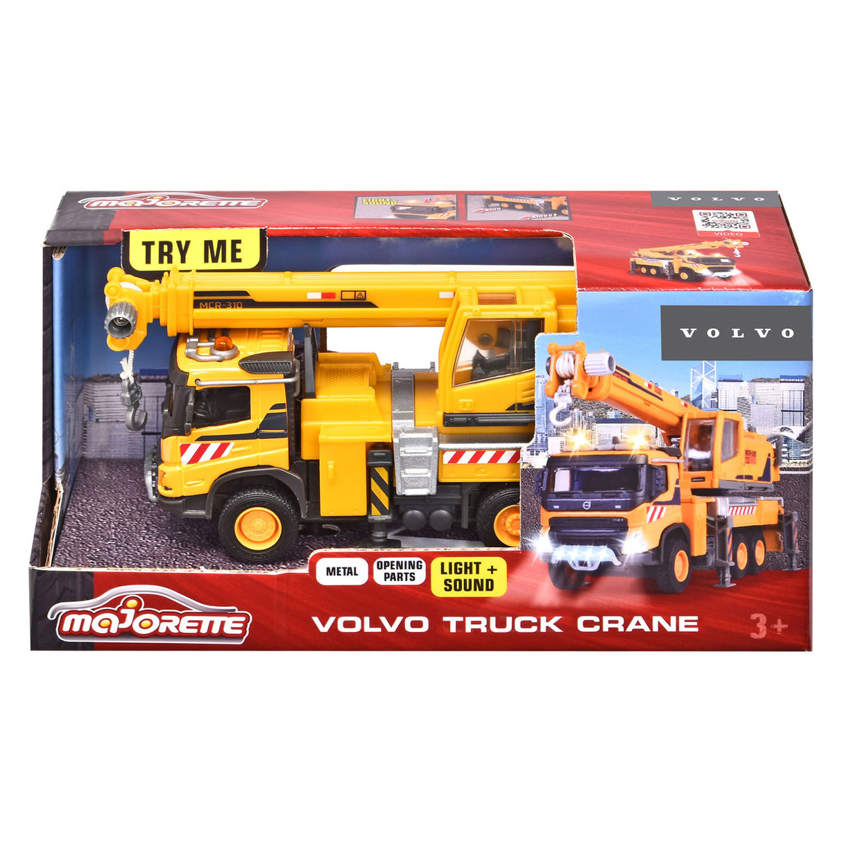 Majorette Volvo Truck s kohoutkem