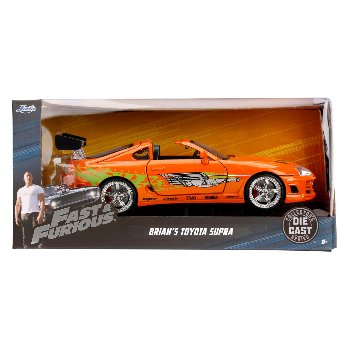 Jada Toys Jada Die obsada Fast Furious 1995 Toyota Supra Racauto 1:24