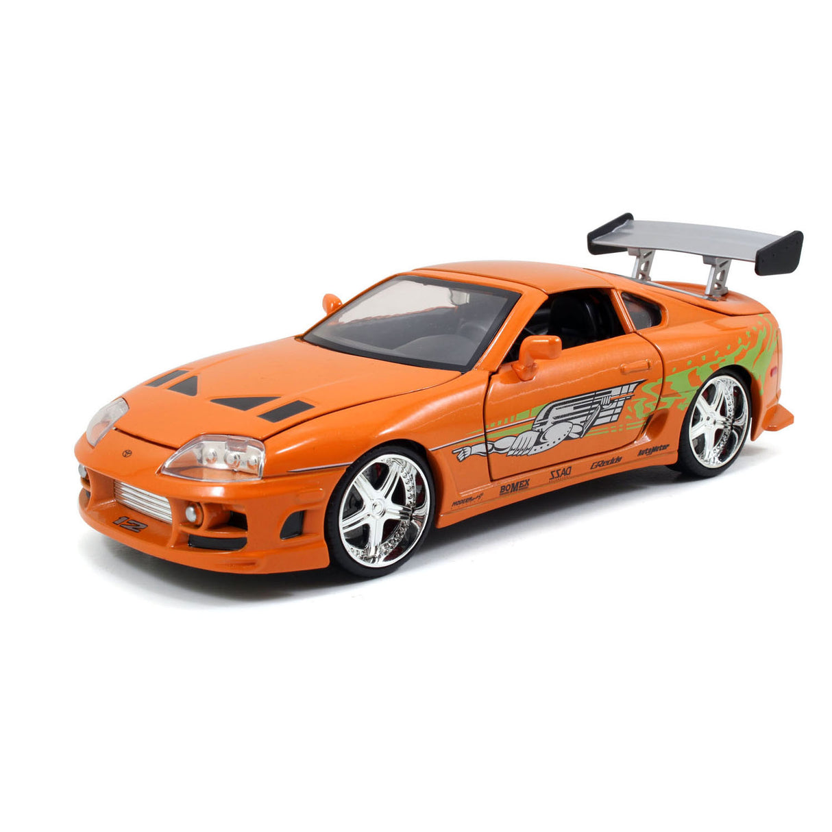 Jada toys jada die-cast fast furious 1995 toyota supra raceauto 1:24