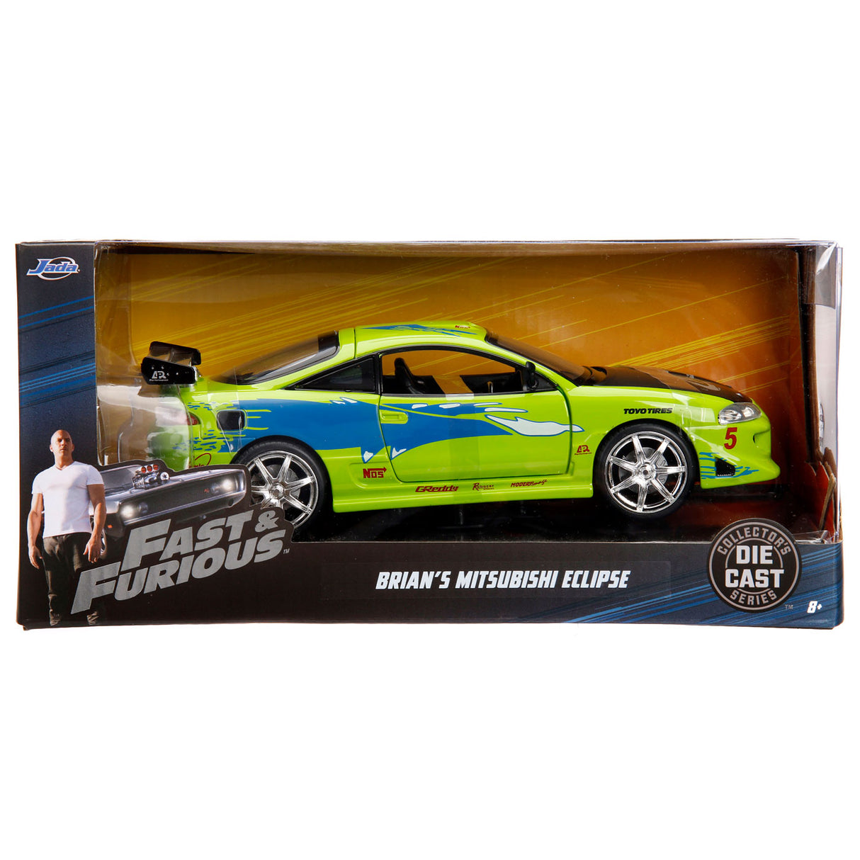 Punti di Jada Jada Die Cast Fast Furious 1995 Mitsubishi 1:24