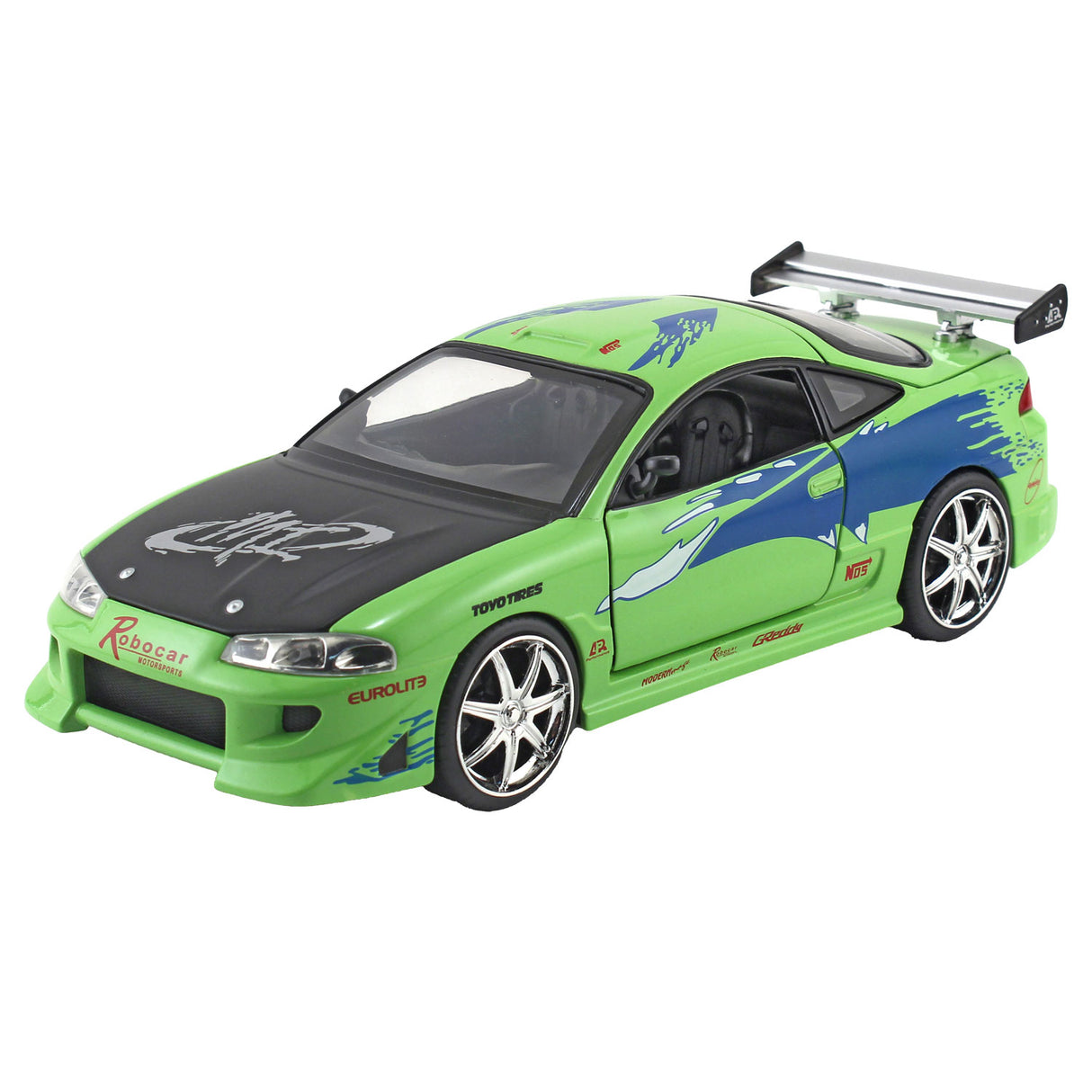 Punti di Jada Jada Die Cast Fast Furious 1995 Mitsubishi 1:24