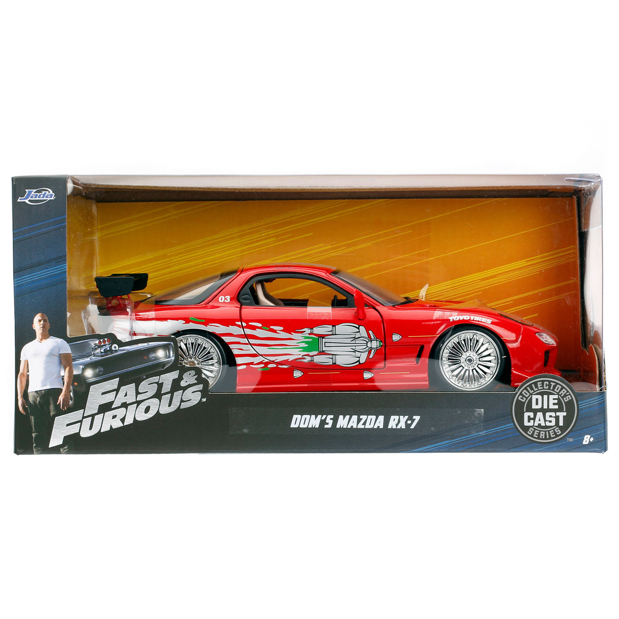 Jada die Besetzung Fast Furious 1993 Mazda RX-7 1:24