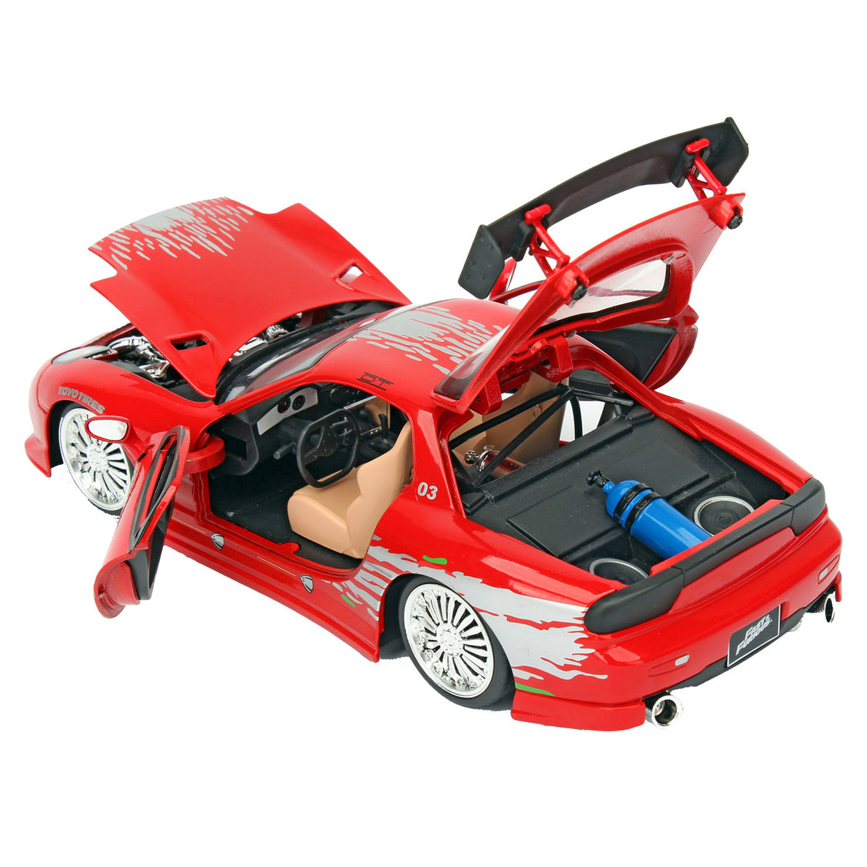 Jada die Besetzung Fast Furious 1993 Mazda RX-7 1:24