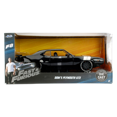 Jada Toys Jada Die Cast Fast Furious FF8 1972 Plymouth GTX Racauto 1:24