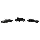 Jada Die cast Nano Batman cars, 3st.