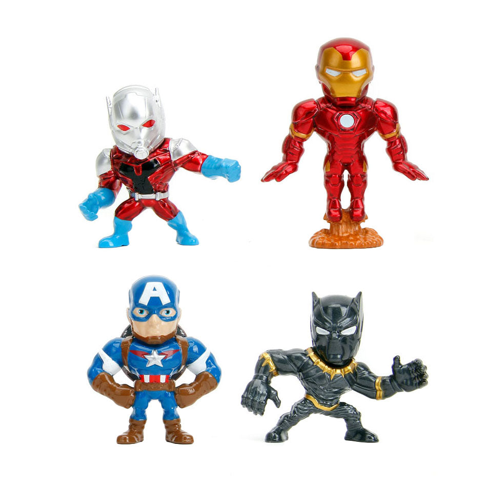 Jada Toys Jada Metalfigs Avengers 4 pièces