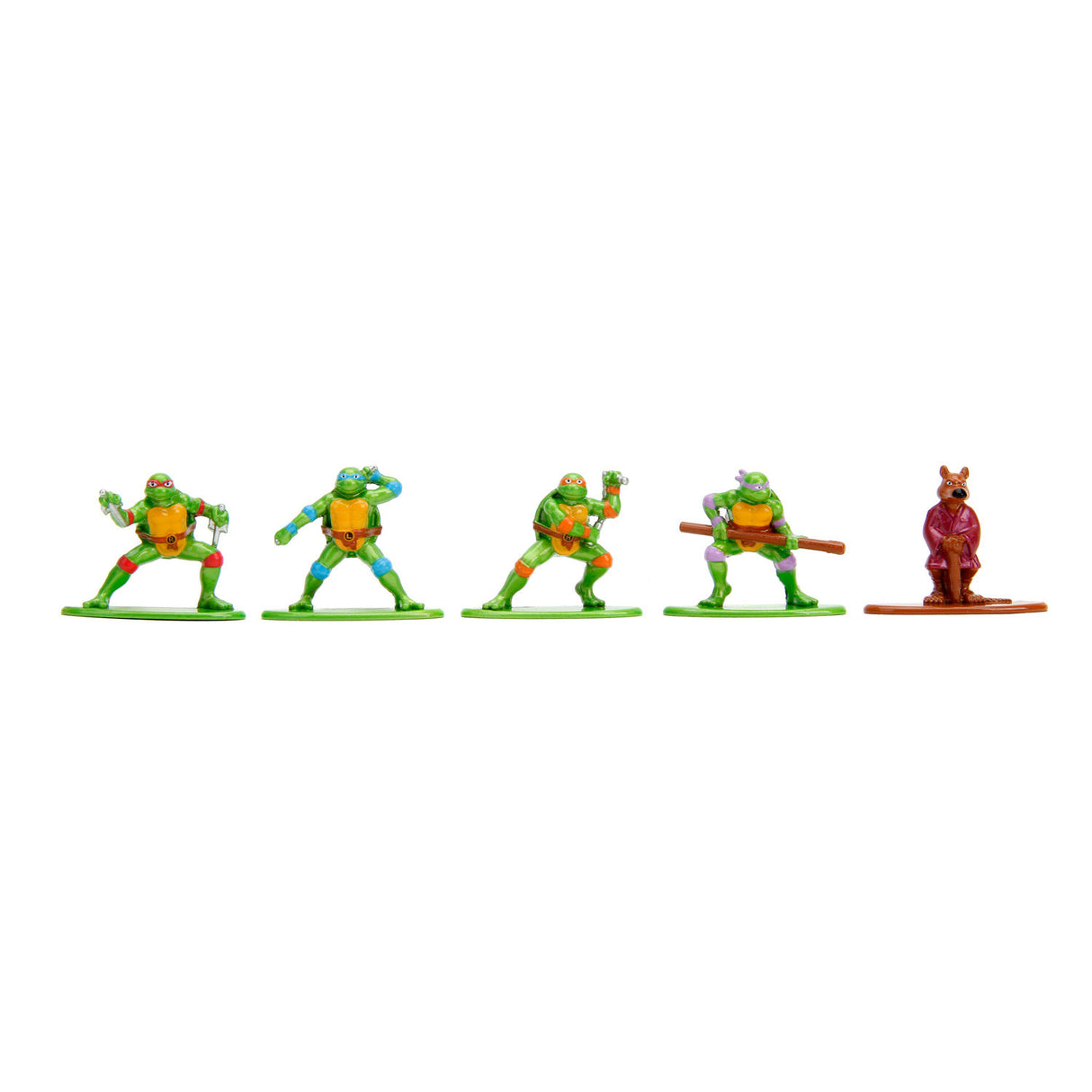 De Jada Spillsys Jada Metalfigs stierwen-Cast Teenage mutant Ninja Turtles Wave 1 18st.