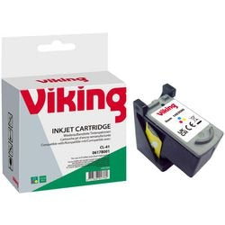 Inktcartridge vk canon cl41 cyaan magenta geel