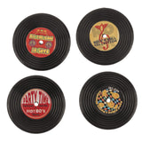Ootb koelkastmagneten lp 4,2x4,2cm set van 4