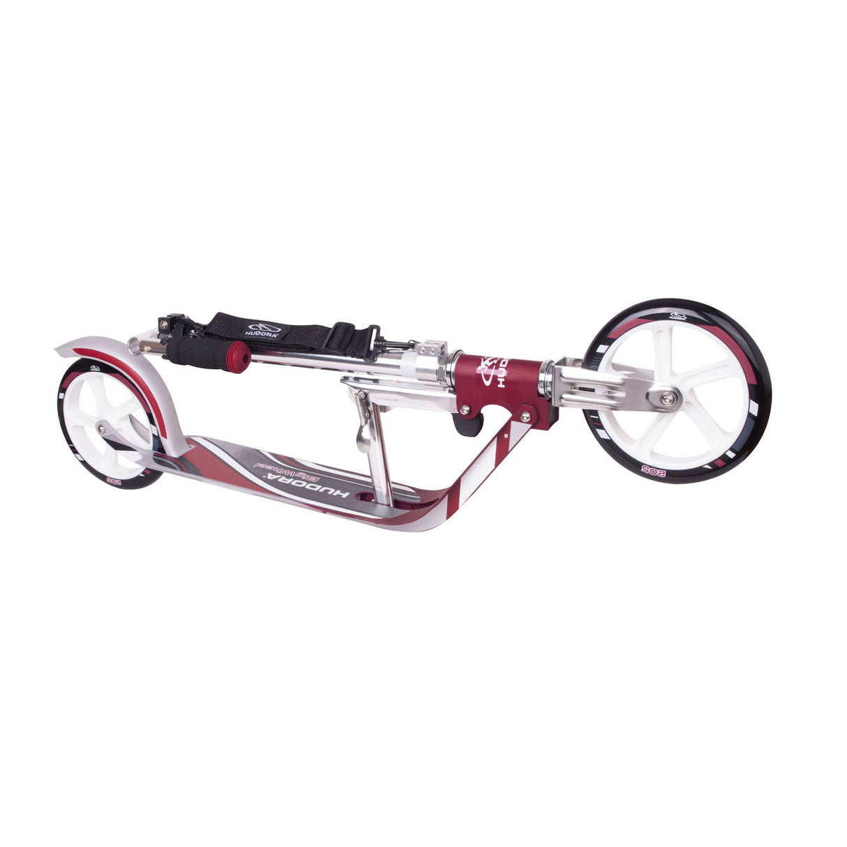 Hudora scooter big wheel rx205 step - magenta zilver