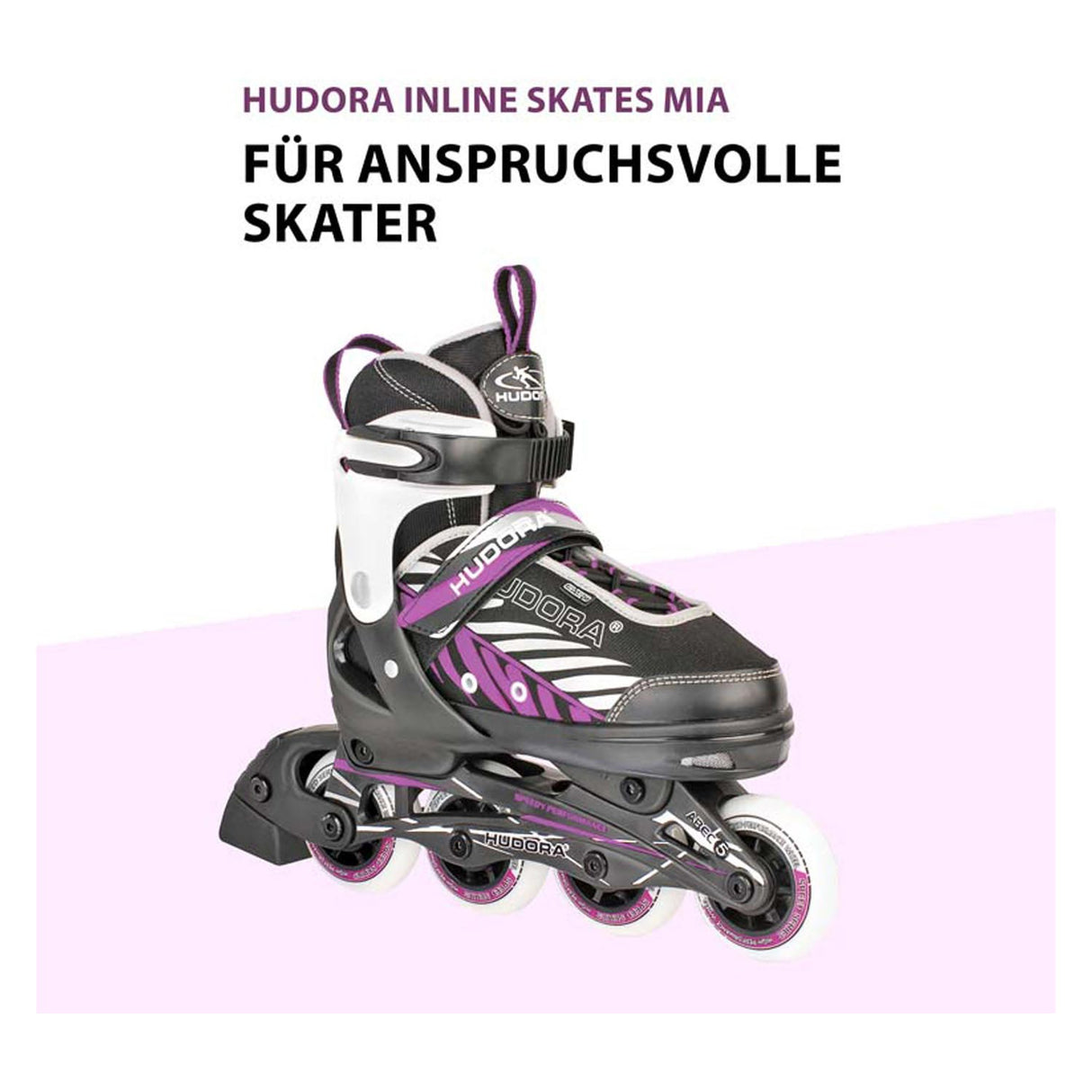 Hudora Children's Skeelers Mia Purple, taille 33-36