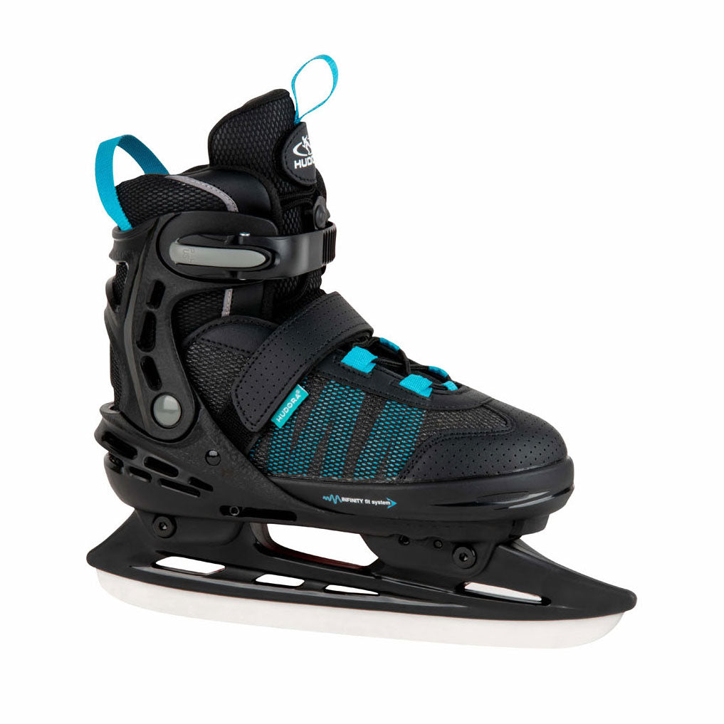 Hudora Allround Comfort Eises Skating Schwarz, Größe 29-34