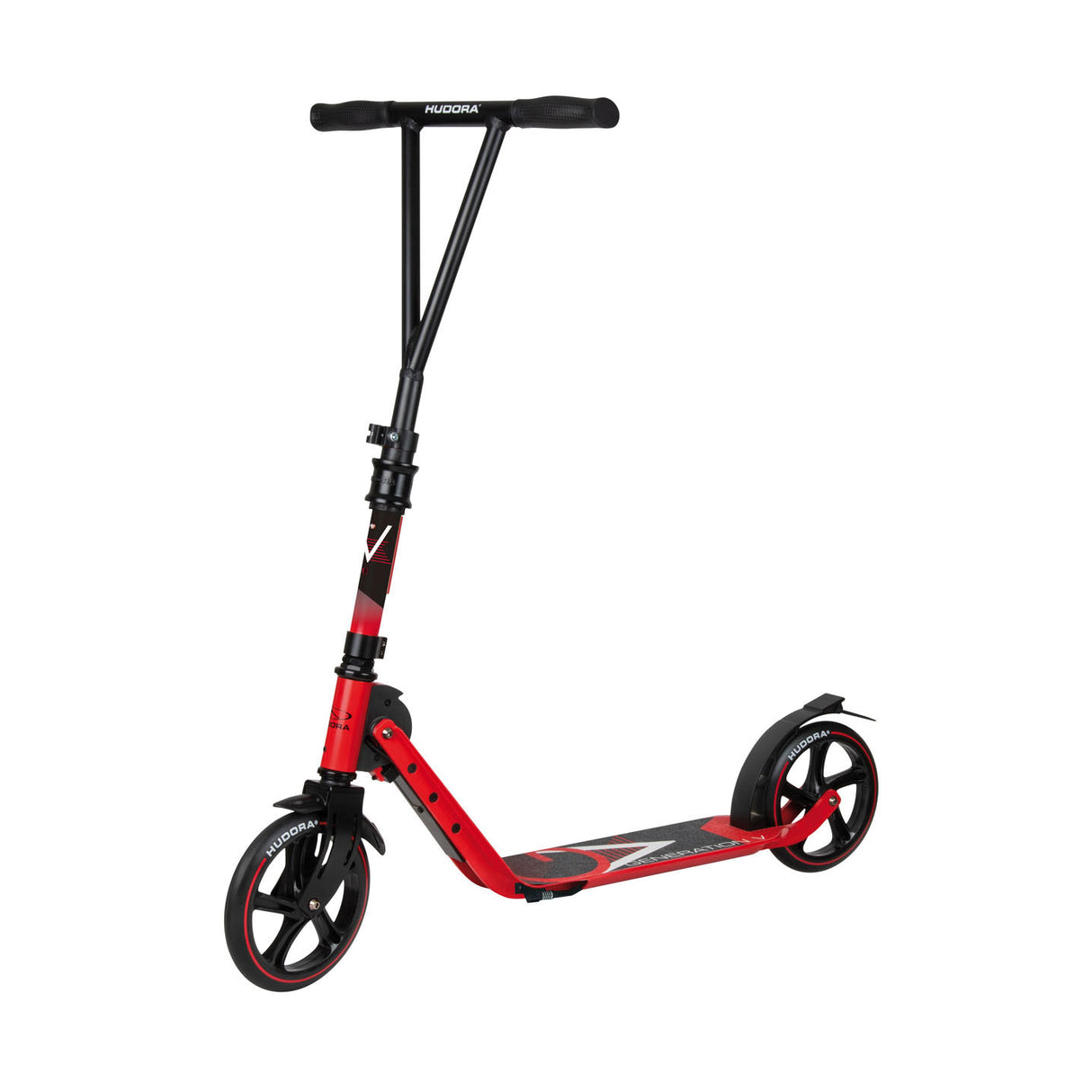 Hudora BigWheel 205 mit V-förmiger Lenkradrot