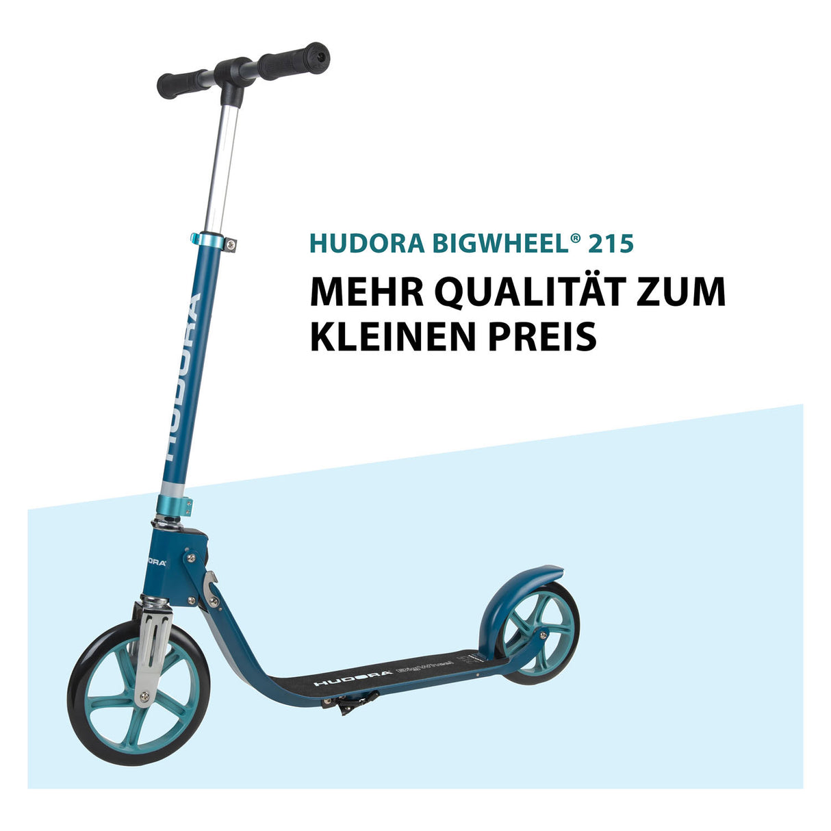 Hudora Hudora Rad Schritt 215 Roller Schritt Azurblau