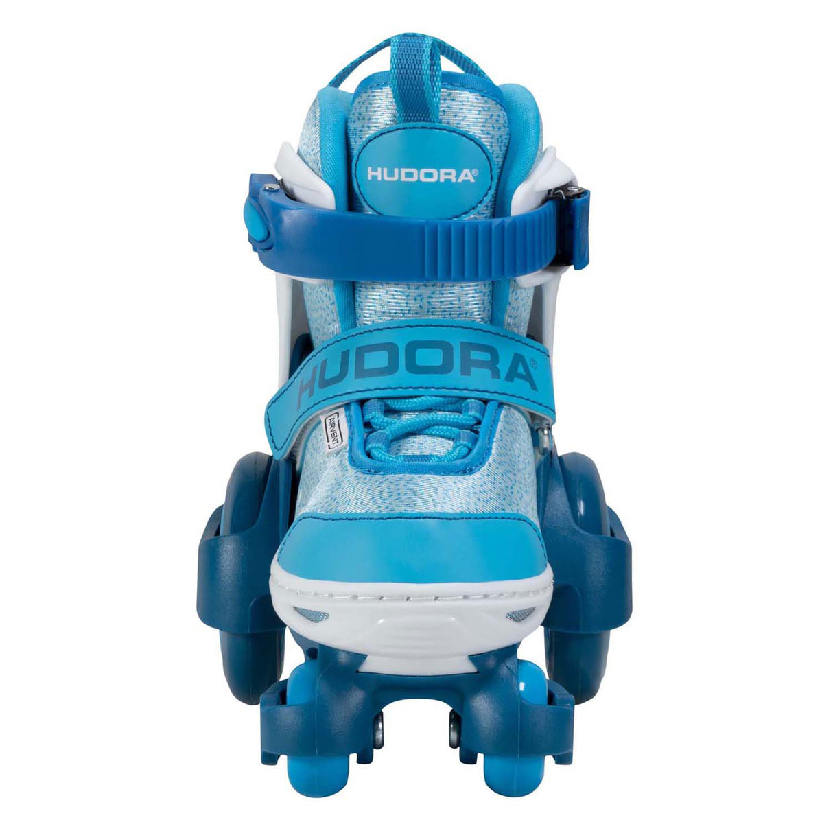 Hudora rolschaatsen my first quad blauw, maat 26-29