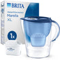 Brita waterfilterkan marella xl - 3,5l - blauw - incl. 1 maxtra pro pure performance waterfilterpatronen