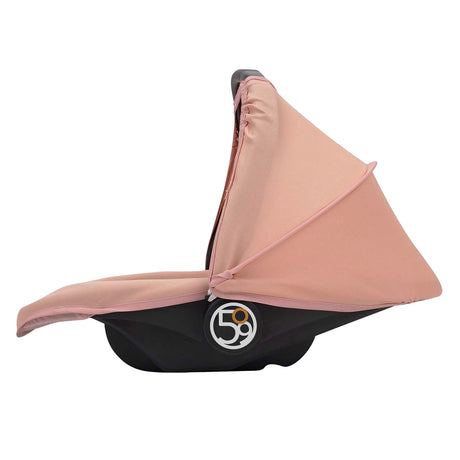 509 crew - 3-in-1 poppenautostoel - roze