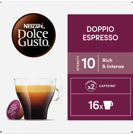 Nescafé dolce gusto capsules doppio - 48 koffiecups voor 48 koppen koffie