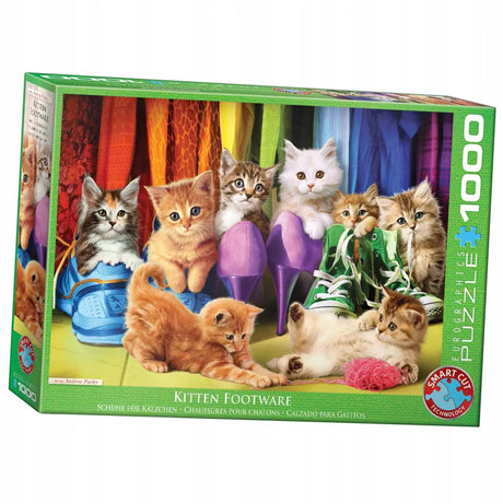 Eurographics - kittentrots [kitten pride] - 1000 stukjes 68×48cm (b×h) - legpuzzel