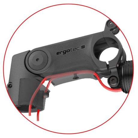 Ergotec stuurpen ahead sepia xl fi ø28.6mm 90mm ø31.8mm - zwart