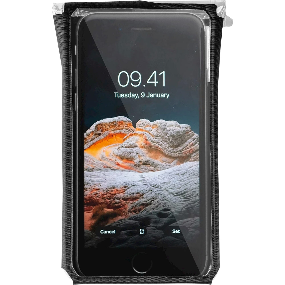 Tapeak Telefon Holder Trockbag l 6.9 Inch incl. Confirmatioun