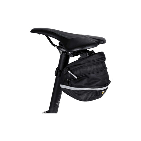 Topeak zadeltas WP II M, Zwart, Waterafstotend, Polyester, Adapter, 1,25L, QuickClick, Reflecterend, 152g