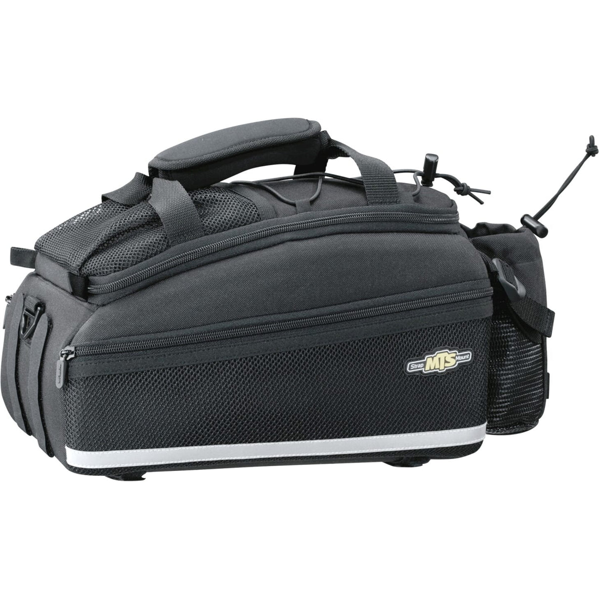 Tapeak Draachertas MTS Trunk Bag-Vëlo Rucksapack schwaarz 8l