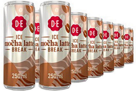 Douwe egberts ice mocha latte ijskoffie - 12 x 250 ml
