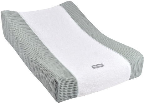 Béaba sofalange hoes voor aankleedkussen - 100% biologisch katoen met gots-certificaat - honingraatweefsel met zachte sponslaag - absorberend en vriendelijk voor de gevoelige babyhuid - oeko-tex klasse 1 - 30 °c - groen