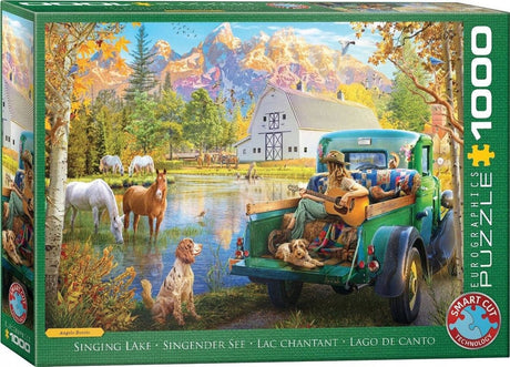 Eurographics - zingende meer [singing lake] - angelo bonito - 1000 stukjes 68×48cm (b×h) - legpuzzel
