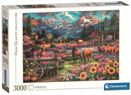 Clementoni legpuzzel vrij om te grazen - 3000st.