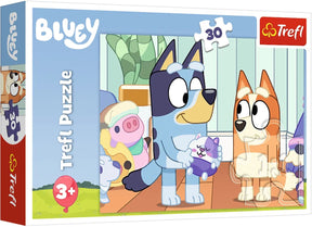 Trefl legpuzzel bluey - 30 stukjes - 27x20 cm - vanaf 3 jaar