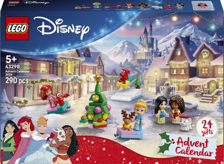 Lego | disney princess adventskalender 2026 speelgoed voor kinderen met poppetjes 2026 43298
