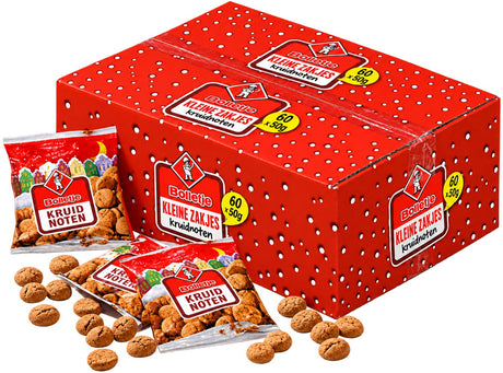 Bolletje kruidnoten uitdeelzakjes 60x 50gr