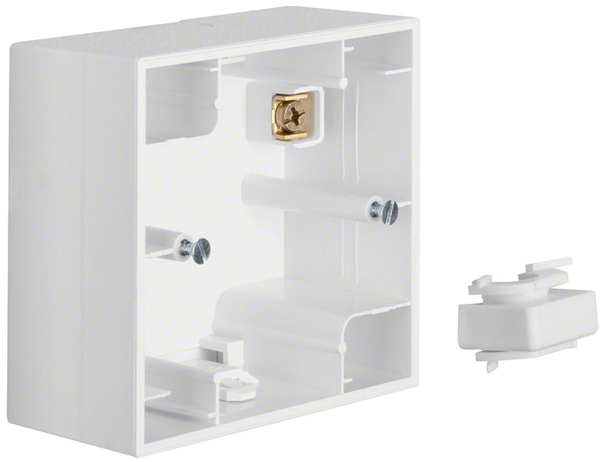Berker k1 opbouwraam 1-voudig polar wit