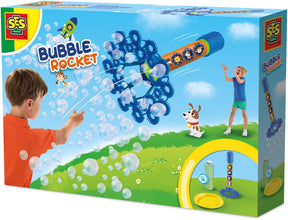 Ses creative bubble raket bellenblaas om te bouwen - 200 ml - vanaf 3 jaar - goed uitwasbaar - schoencadeautjes sinterklaas