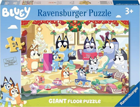 Ravensburger bluey vloerpuzzel 24 stukjes - feestelijke familiepret