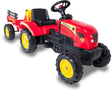 Volare kids tractor with carrier and tools