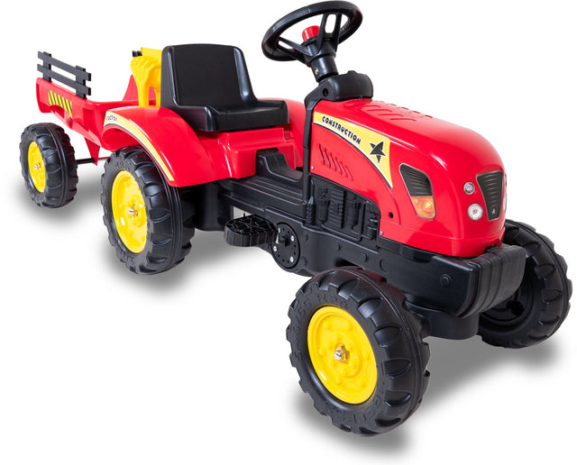 Volare kids tractor with carrier and tools