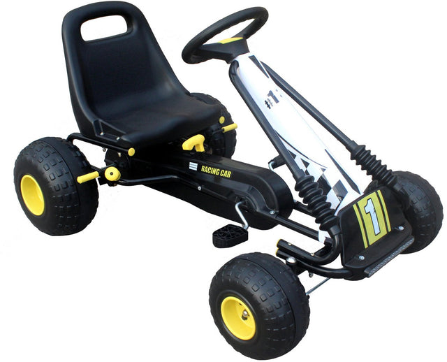Volare kids go-kart #1 - two speed, brake handle and adjustable seat