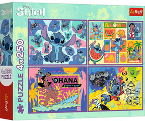 Trefl disney lilo stitch legpuzzel - 1000 stukjes - vanaf 3 jaar